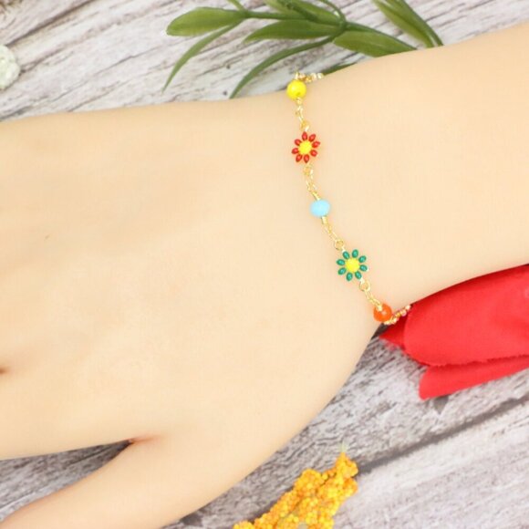"Trendy Bracelet for Girls & Women – Cute, Adjustable & Gift-Ready | MLCRC1191 - Picture 7 of 10